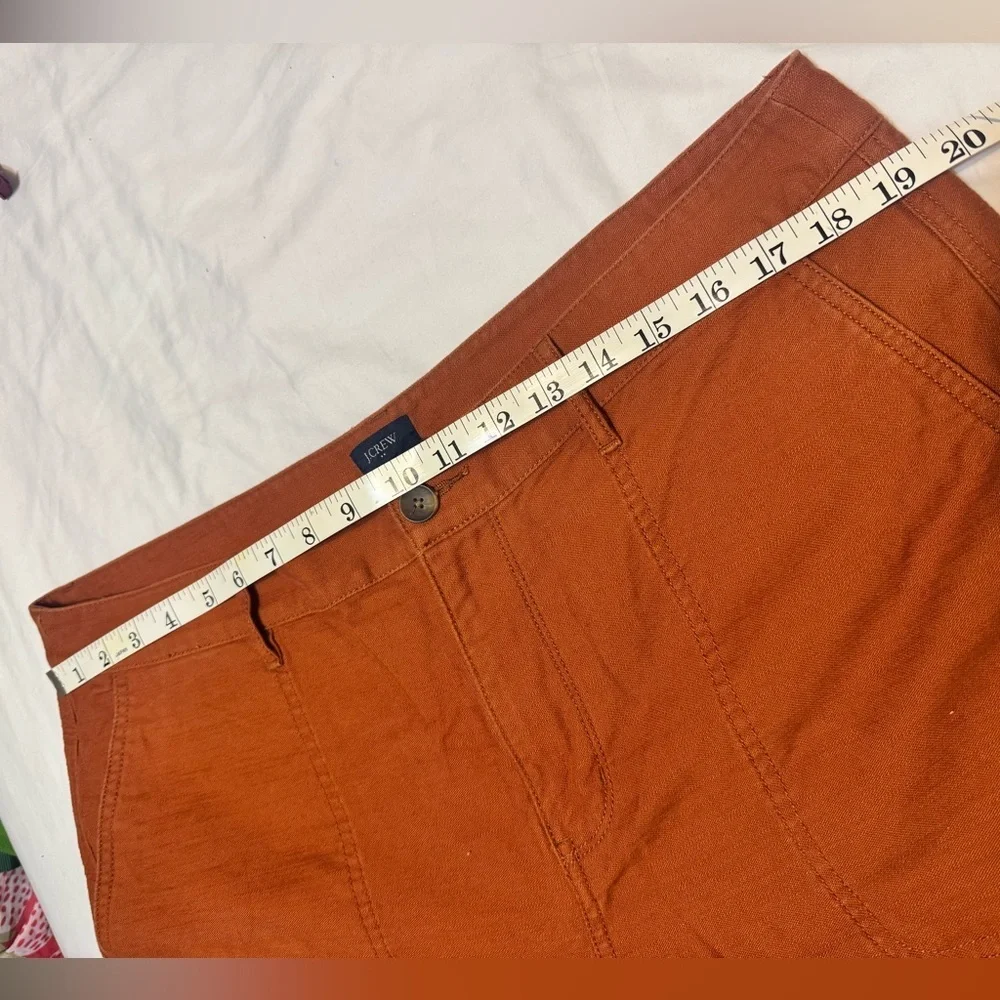 J. Crew Terracotta Trousers